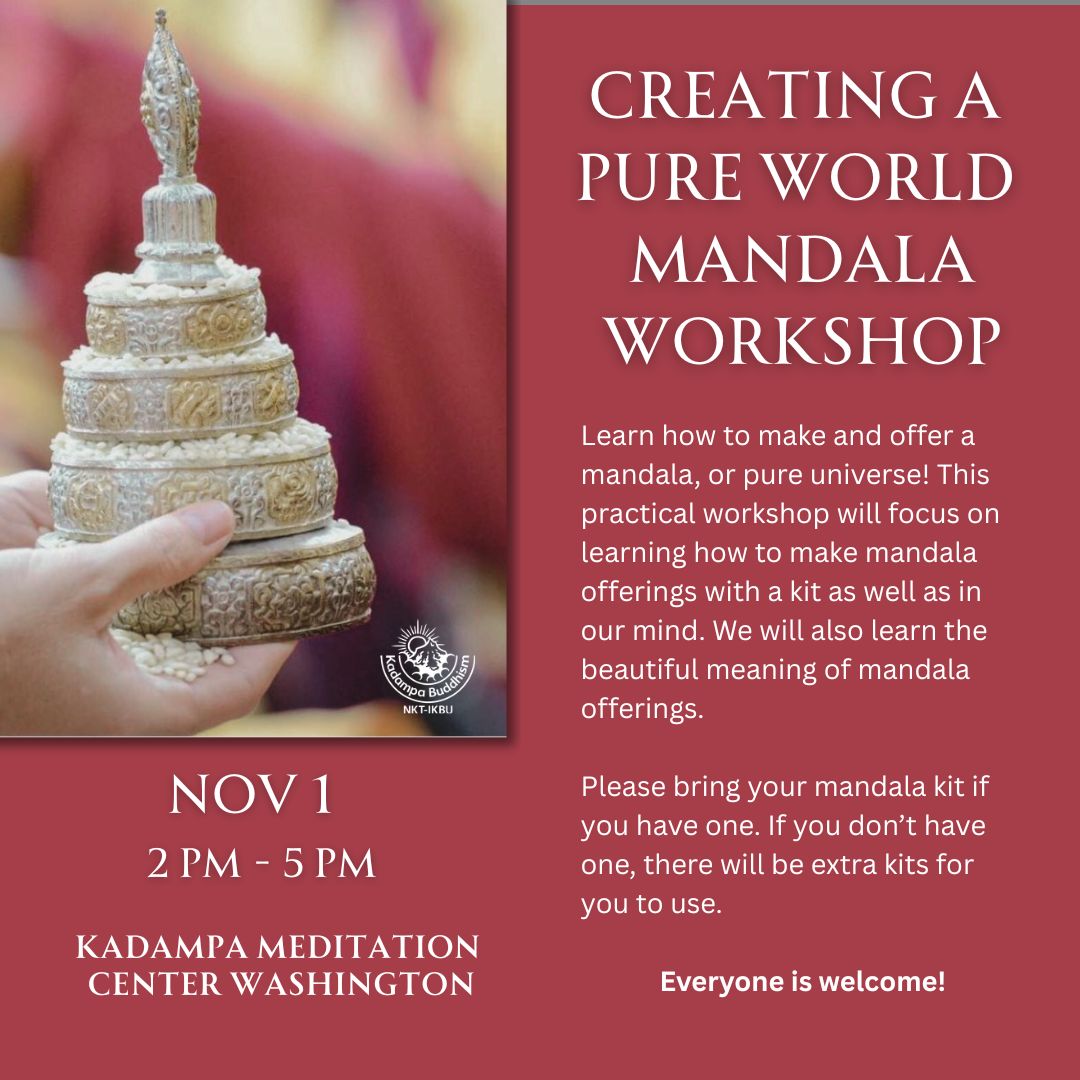 Creating a Pure World Mandala Workshop
